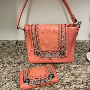 Montana West purse and matching wallet